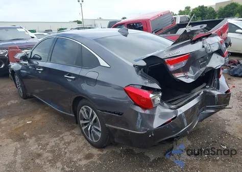 2020 Honda Accord Hybrid Touring из США, поврежденный, VIN 1HGCV3F96LA018346